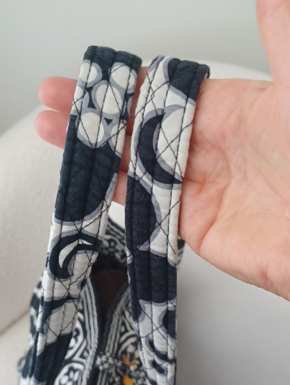 Vera Bradley "Night & Day" Toggle Tote - Picture 11 of 16